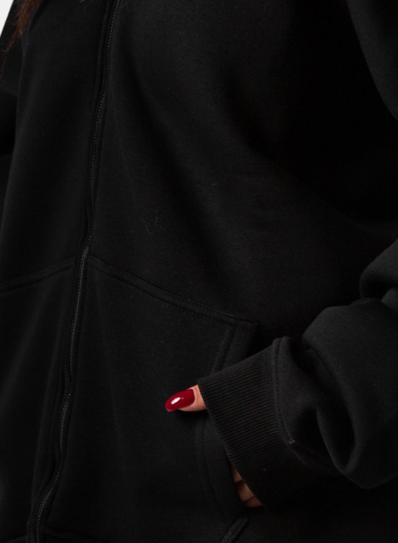 The blanks Drop Shoulder Zip-up - Image 4